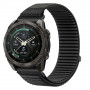Tech-Protect NylonLoop THP6104 laikrodžio dirželis, skirtas Garmin Fenix 5X / 5X Plus / 6X / 6X Pro / 7X / 8 / 8 Pro / 9 / 9 Pro (51 mm), juodas