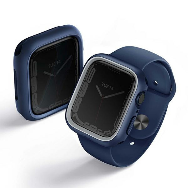 UNIQ Moduo dėklas Apple Watch 4/5/6/7/8/9/SE 44/45 mm, Blue-Grey