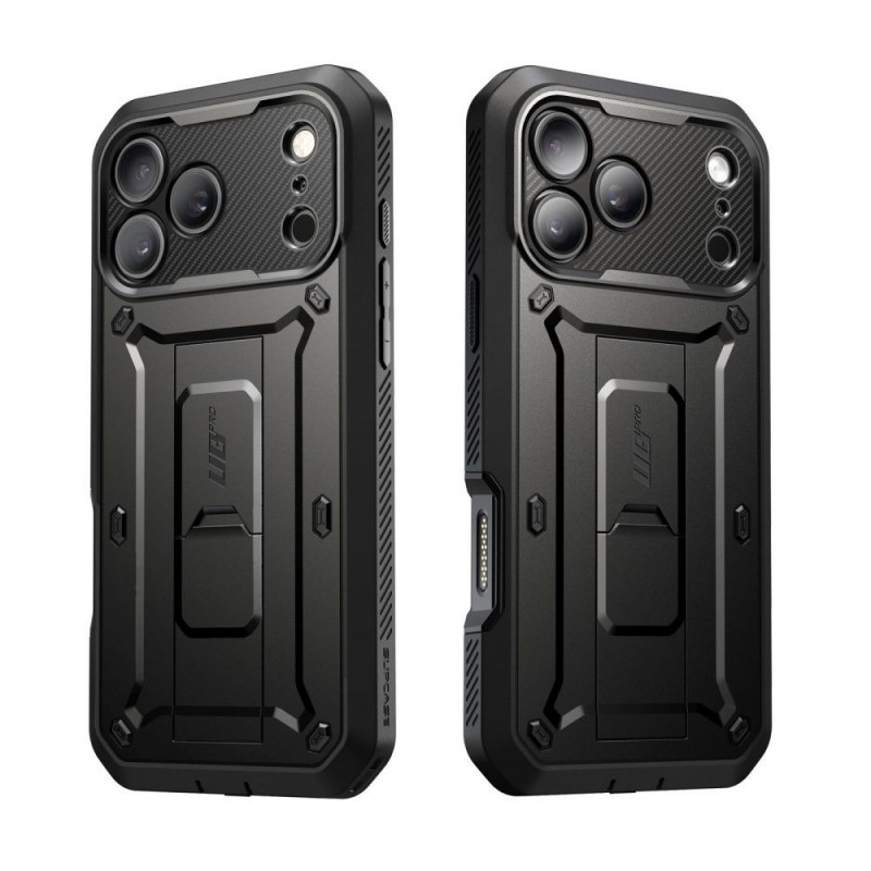 Supcase Unicorn Beetle Pro dėklas Apple iPhone 17 Pro Max / 18 Pro Max, juodas