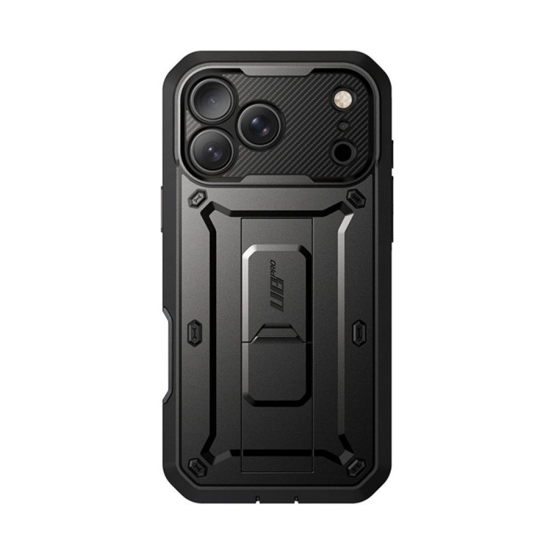 Supcase Unicorn Beetle Pro dėklas Apple iPhone 17 Pro Max / 18 Pro Max, juodas
