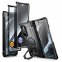 Supcase UB Grip Mag MagSafe dėklas su grūdintu stiklu ir privatumo stiklu, juodas, skirtas Samsung Galaxy Z Fold 8