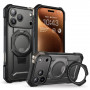 Supcase Unicorn Beetle Grip Mag MagSafe dėklas Apple iPhone 17 Pro Max, juodas