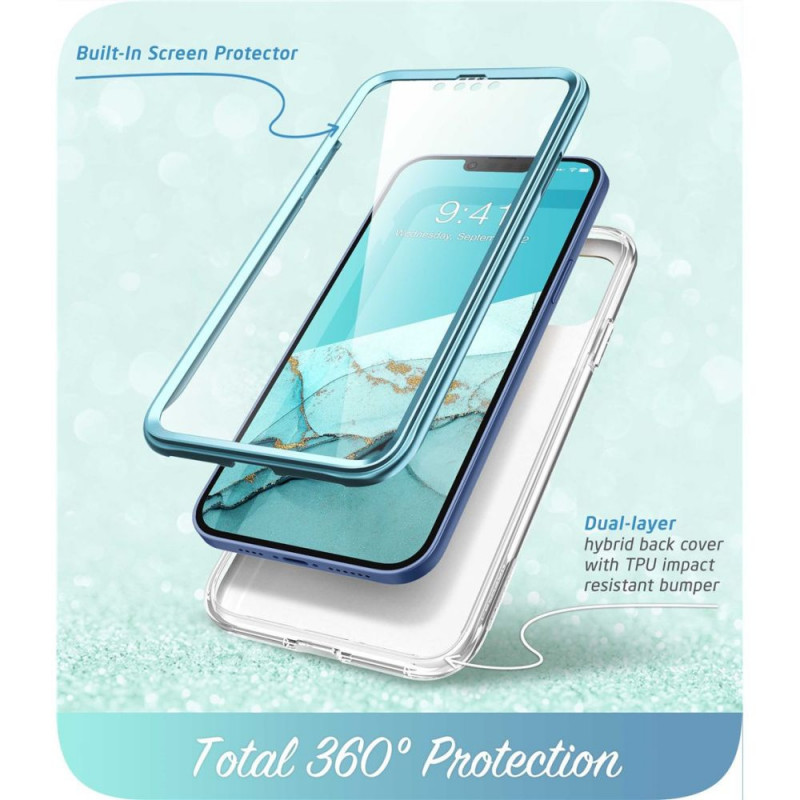 Supcase Cosmo dėklas Apple iPhone 14 Plus / 15 Plus, Ocean Blue