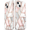 Supcase Cosmo dėklas Apple iPhone 14 Plus / 15 Plus, Pink Marble