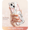 Supcase Cosmo dėklas Apple iPhone 14 Plus / 15 Plus, Pink Marble