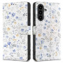 Tech-Protect Wallet dėklas su pinigine, skirtas Samsung Galaxy A57 5G, Spring Flowers