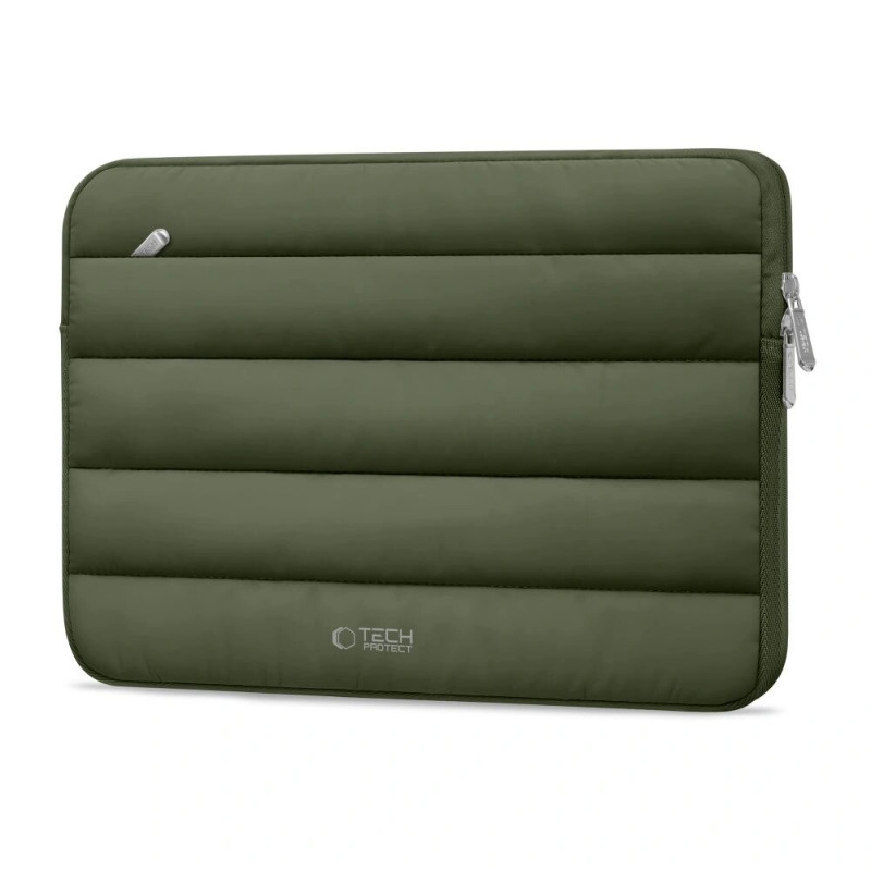 Tech-Protect Fluffy nešiojamojo kompiuterio dėklas 13-14" Tech-Protect, Army Green
