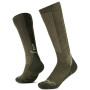 Buff Merino HW Over The Calf Socks HWO2 kojinės, Olive Green, L