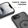 Tech-Protect BasicMag MagSafe dėklas, skirtas Apple iPhone 16e / 17e, matinis juodas