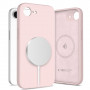 Tech-Protect Silicone MagSafe dėklas skirtas Apple iPhone 16e / 17e, Pink Pearl