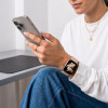 Tech-Protect Silicone Tech-Protect apyrankė, skirta Apple Watch 8 / 9 / 10 / 11 / 12 / SE / Ultra 44/45/46/49 mm, Walnut