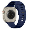 Tech-Protect Silicone Line Apple Watch 8 / 9 / 10 / 11 / 12 / SE / Ultra 44/45/46/49 mm apyrankė, Atlantic Blue