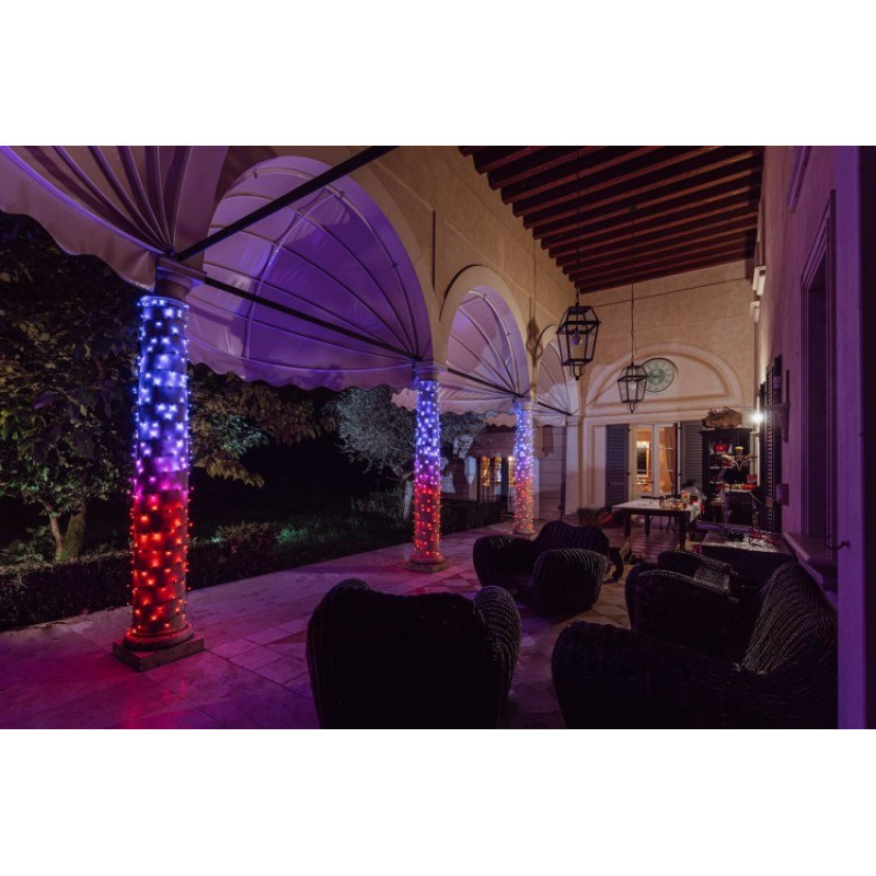 Twinkly Strings TWS250SPP-TEU LED girlianda, 250 LED, 5 mm RGBW, permatoma