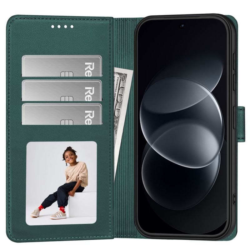 Tech-Protect Wallet dėklas su kortelių skyreliais Xiaomi Redmi Note 17 Pro Max 5G, žalias