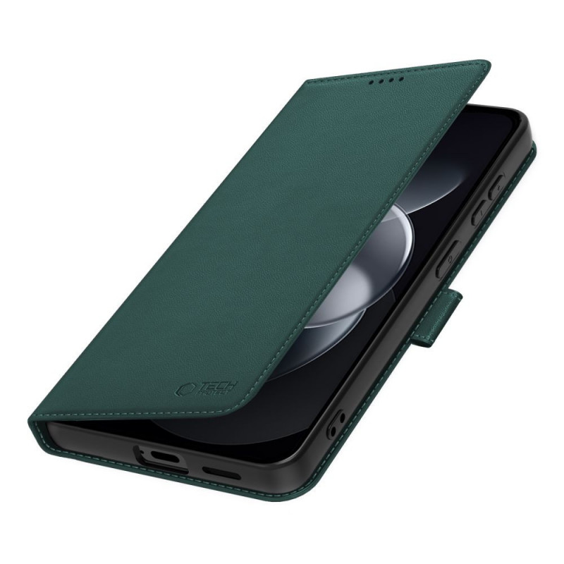 Tech-Protect Wallet dėklas su kortelių skyreliais Xiaomi Redmi Note 17 Pro Max 5G, žalias