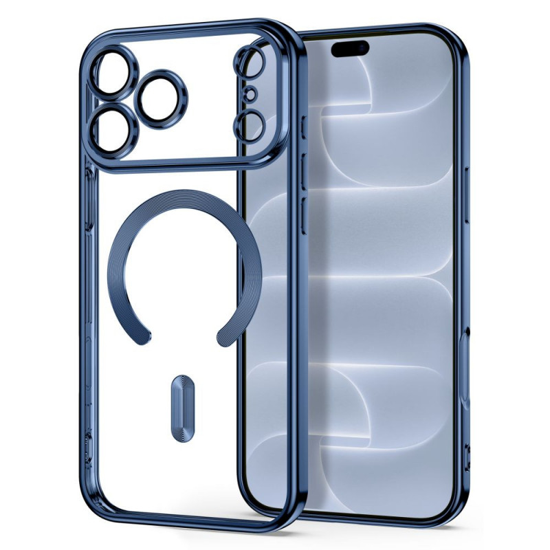 Tech-Protect Magflex MagSafe dėklas Apple iPhone 17 Pro Max / 18 Pro Max, Shiny Light Blue