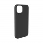 Puro ICON Antimicrobial Cover silikoninis dėklas, skirtas Apple iPhone 14 Plus / 15 Plus, juodas