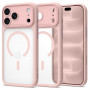 Tech-Protect MagPeak MagSafe CC Apple iPhone 17 Pro Max / 18 Pro Max dėklas THP6115, matinis rožinis