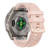 Tech-Protect Silicone Tech-Protect laikrodžio apyrankė, skirta Garmin Fenix 5s / 5s Plus / 6s / 6s Pro / 7s / 8 / 9 / 9 Pro 43 mm, Powder Pink