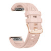 Tech-Protect Silicone Tech-Protect laikrodžio apyrankė, skirta Garmin Fenix 5s / 5s Plus / 6s / 6s Pro / 7s / 8 / 9 / 9 Pro 43 mm, Powder Pink