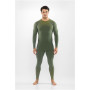 Viking Altis Man Set vyriškas merino apatinio sluoksnio komplektas, tamsiai žalia, XL