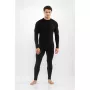 Viking Meriboo Man Set vyriškas merino apatinio sluoksnio komplektas, juodas, L
