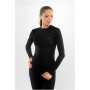 Viking Meriboo Lady Set Merino moteriškas apatinio sluoksnio komplektas, juodas, M