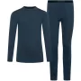 Viking Meriboo Man Set Merino vyriškas apatinio sluoksnio komplektas, tamsiai mėlynas, XL