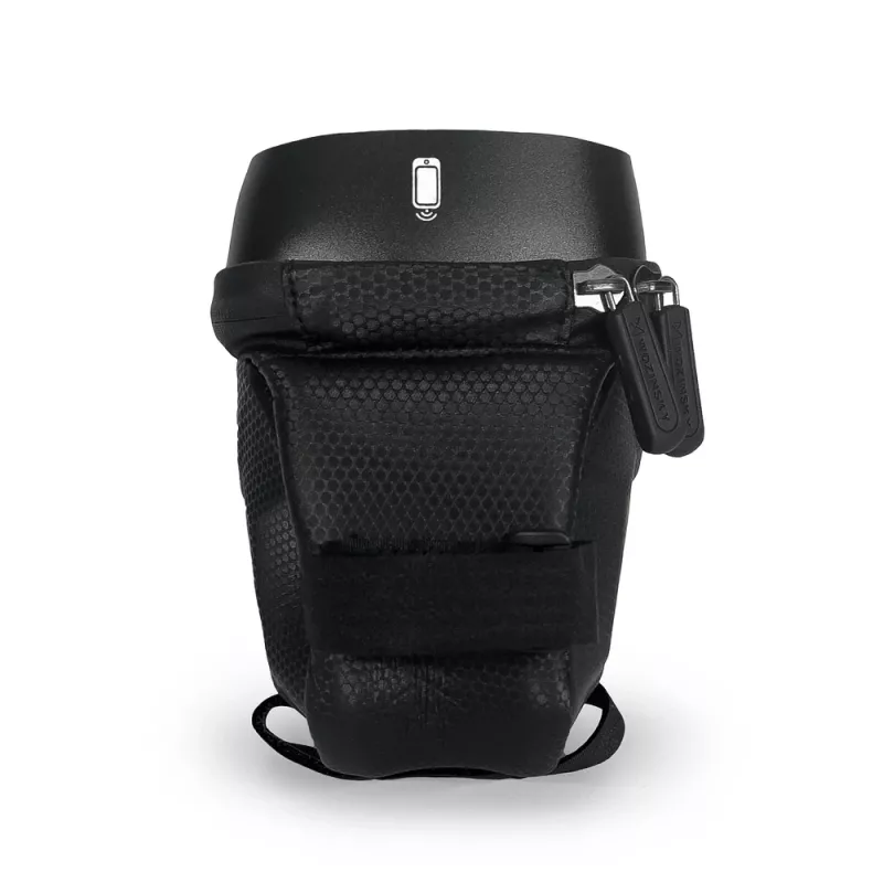 Wozinsky WBB28BK dviračio rėmo rankinė su telefono dėklu, 1,7 L, juoda