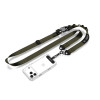 Tech-Protect C9S Rope Crossbody telefono juosta, nailonas, 91–140 cm, Army Green