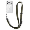 Tech-Protect C9S Rope Crossbody telefono juosta, nailonas, 91–140 cm, Army Green