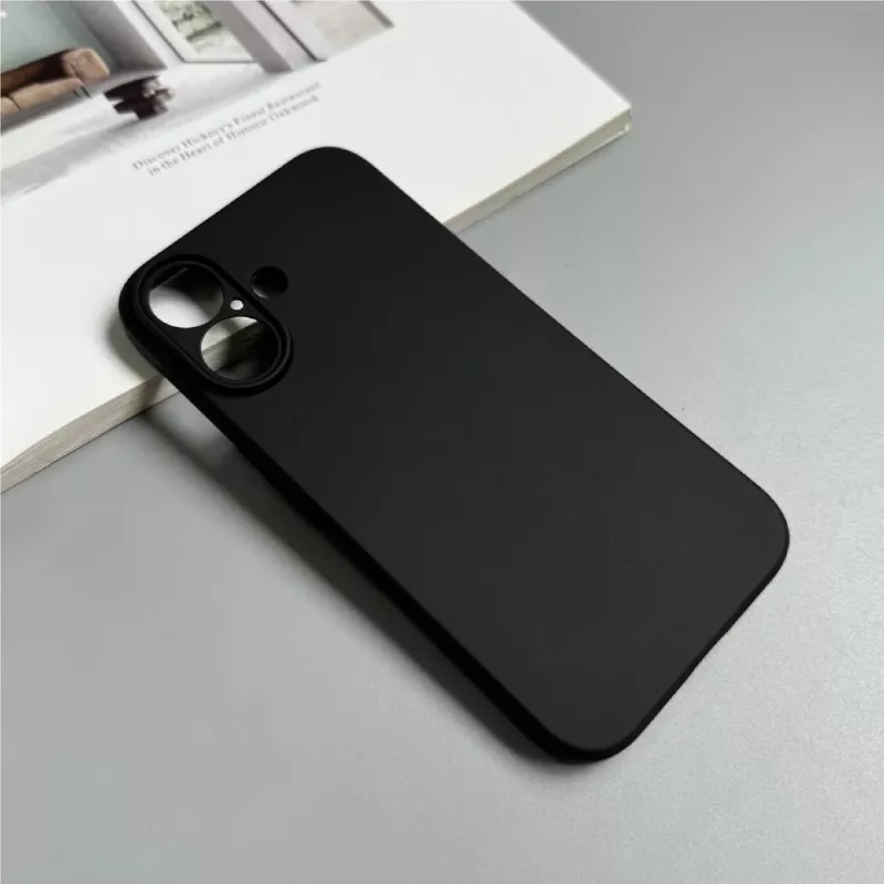 Hurtel Soft Case Hurtel dėklas, skirtas iPhone 16 Plus, juodas