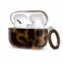 Tech-Protect Lamano dėklas Apple AirPods Pro 3, juodas ir rudas