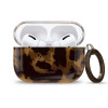 Tech-Protect Lamano dėklas Apple AirPods Pro 3, juodas ir rudas