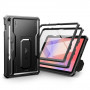 Tech-Protect Kevlar Pro planšetinio kompiuterio dėklas Samsung Galaxy Tab S9 11.0 / S10 FE / S10 Lite 10.9 (X710 / X716B / X520 / X526 / X400 / X406B), juodas