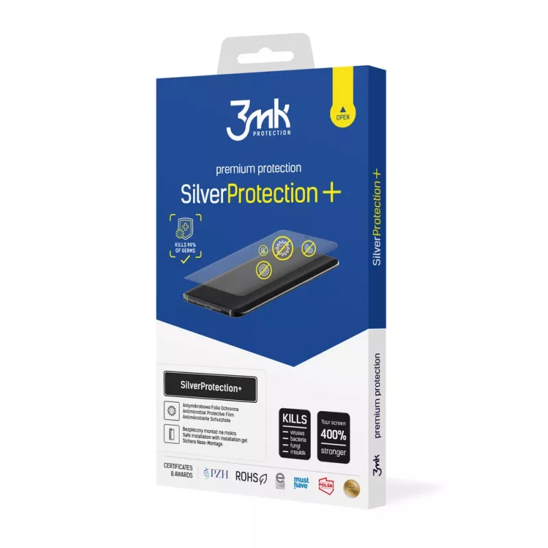 3MK Silver Protect+ antimikrobinė ekrano apsauginė plėvelė Google Pixel 6a