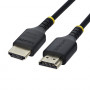 StarTech.com HDMI21-CBL-SLIM-1M Ultra High Speed HDMI 2.1 kabelis, 1 m, juodas