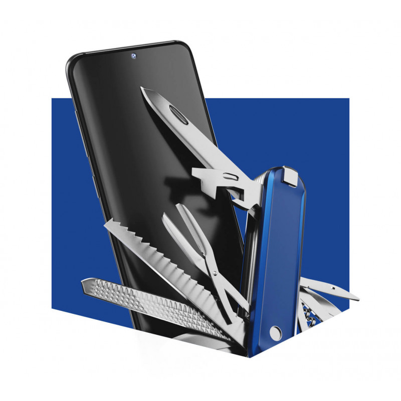 3MK SilverProtection+ antimikrobinė ekrano apsauginė plėvelė Samsung Galaxy S22