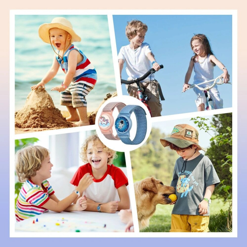 Tech-Protect Nylon For Kids apyrankė Apple AirTag 1 / 2, Astronaut