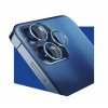 3MK Lens Protection Pro kameros objektyvo apsauga, skirta Apple iPhone 11 Pro / 11 Pro Max, sidabrinė