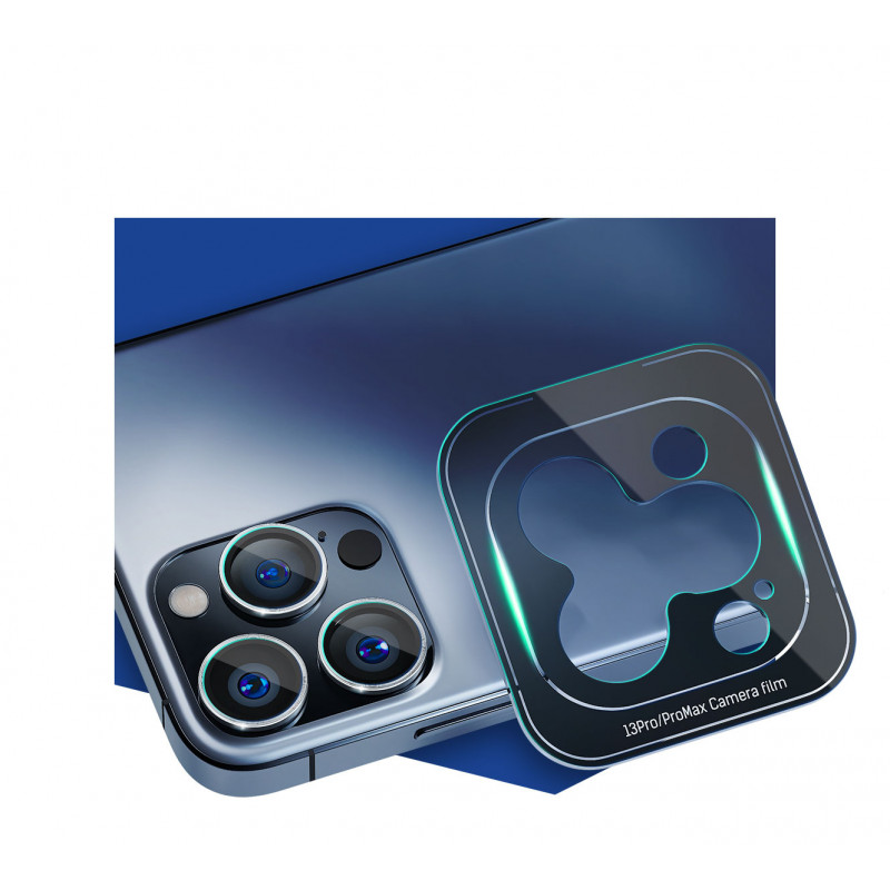 3MK Lens Protection Pro kameros objektyvo apsauga, skirta Apple iPhone 11 Pro / 11 Pro Max, sidabrinė