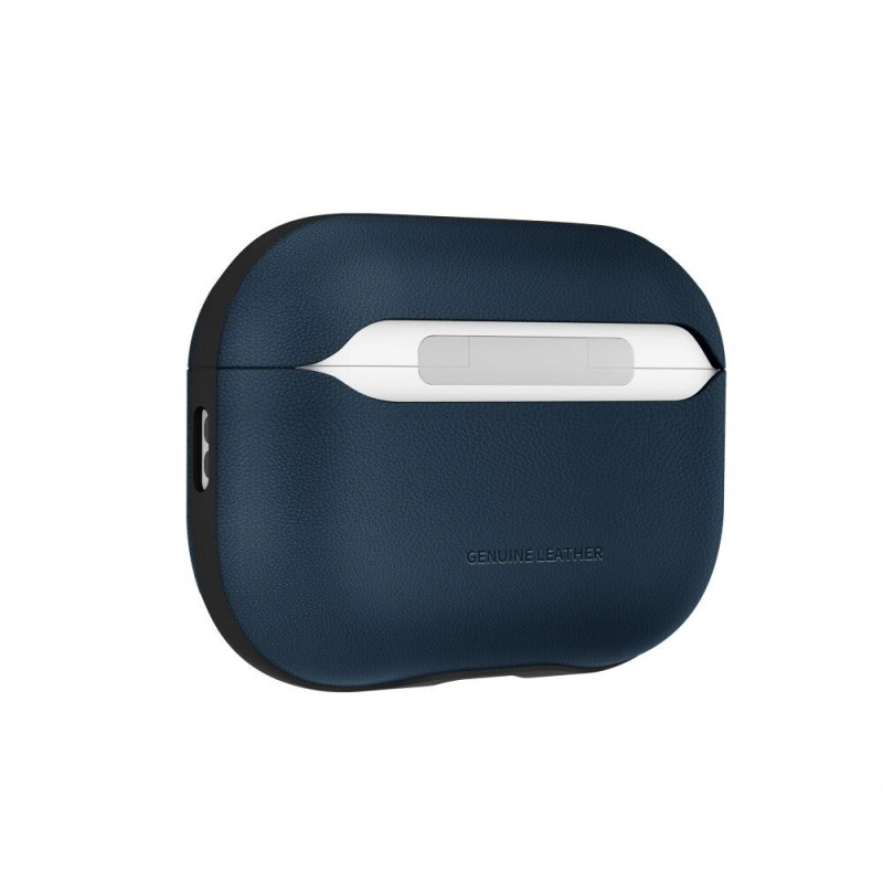 Tech-Protect NaturalFit odinis Apple AirPods Pro 3 įkrovimo dėklo apvalkalas, Navy Blue