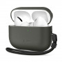 Tech-Protect NaturalFit odinis dėklas Apple AirPods Pro 3 ausinukams, Olive Green
