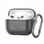 Tech-Protect Magmat dėklas Apple AirPods Pro 3 ausinukams, matinė juoda