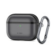 Tech-Protect Magmat dėklas Apple AirPods Pro 3 ausinukams, matinė juoda