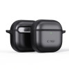 Tech-Protect Magmat dėklas Apple AirPods Pro 3 ausinukams, matinė juoda