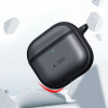 Tech-Protect Magmat dėklas Apple AirPods Pro 3 ausinukams, matinė juoda