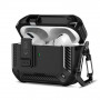 Tech-Protect Carbonox MagSafe dėklas Apple AirPods Pro 3 ausinukams, THP4731, juodas
