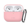 Tech-Protect Silicone Hook silikoninis dėklas Apple AirPods Pro 3, rožinis