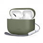 Tech-Protect Silicone silikoninis dėklas Apple AirPods Pro 3, alyvuogių žalios spalvos